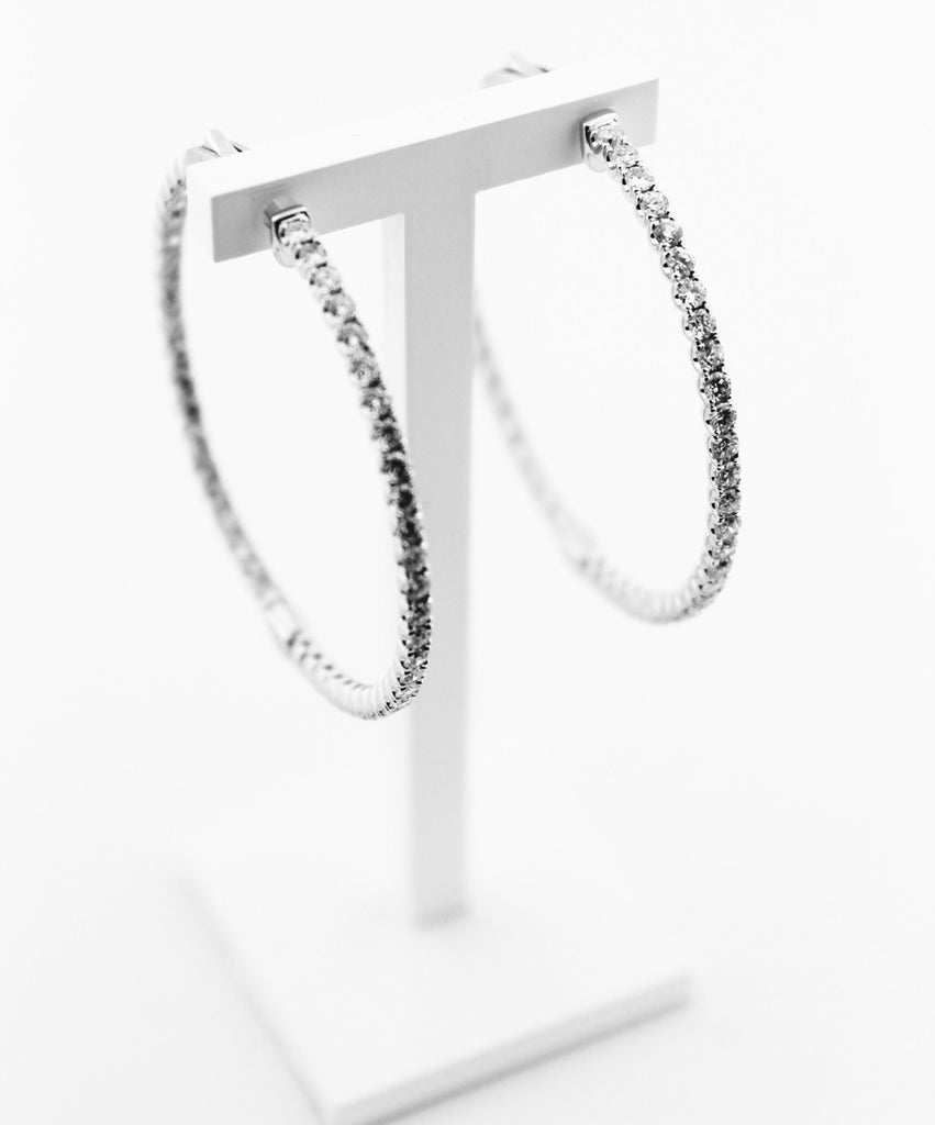 Diamond Hoop Earrings – Kuhn's Jewelers