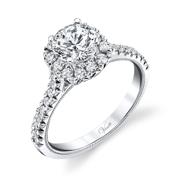 Cathedral Halo Setting – Kuhn's Jewelers