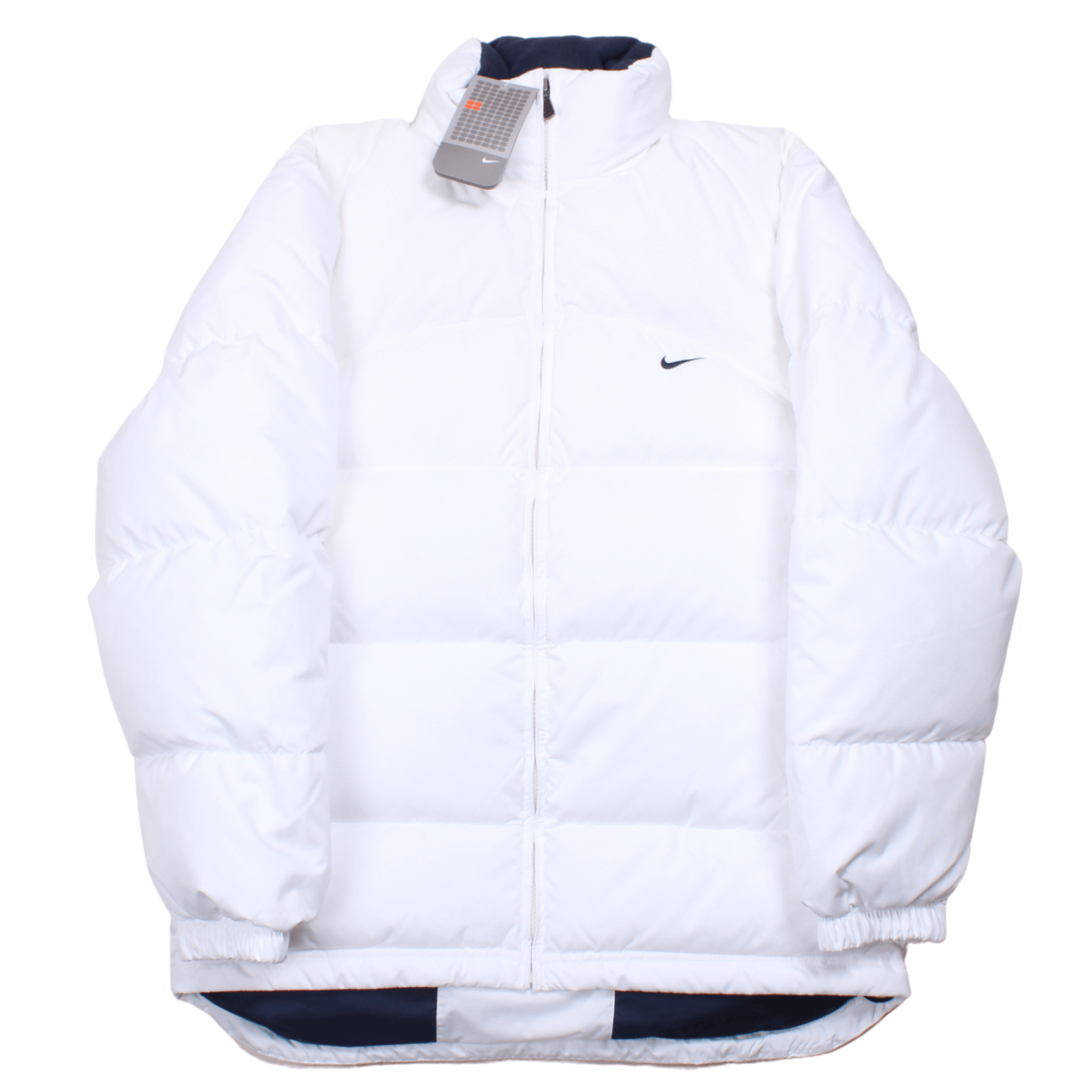 white nike puffer jacket vintage