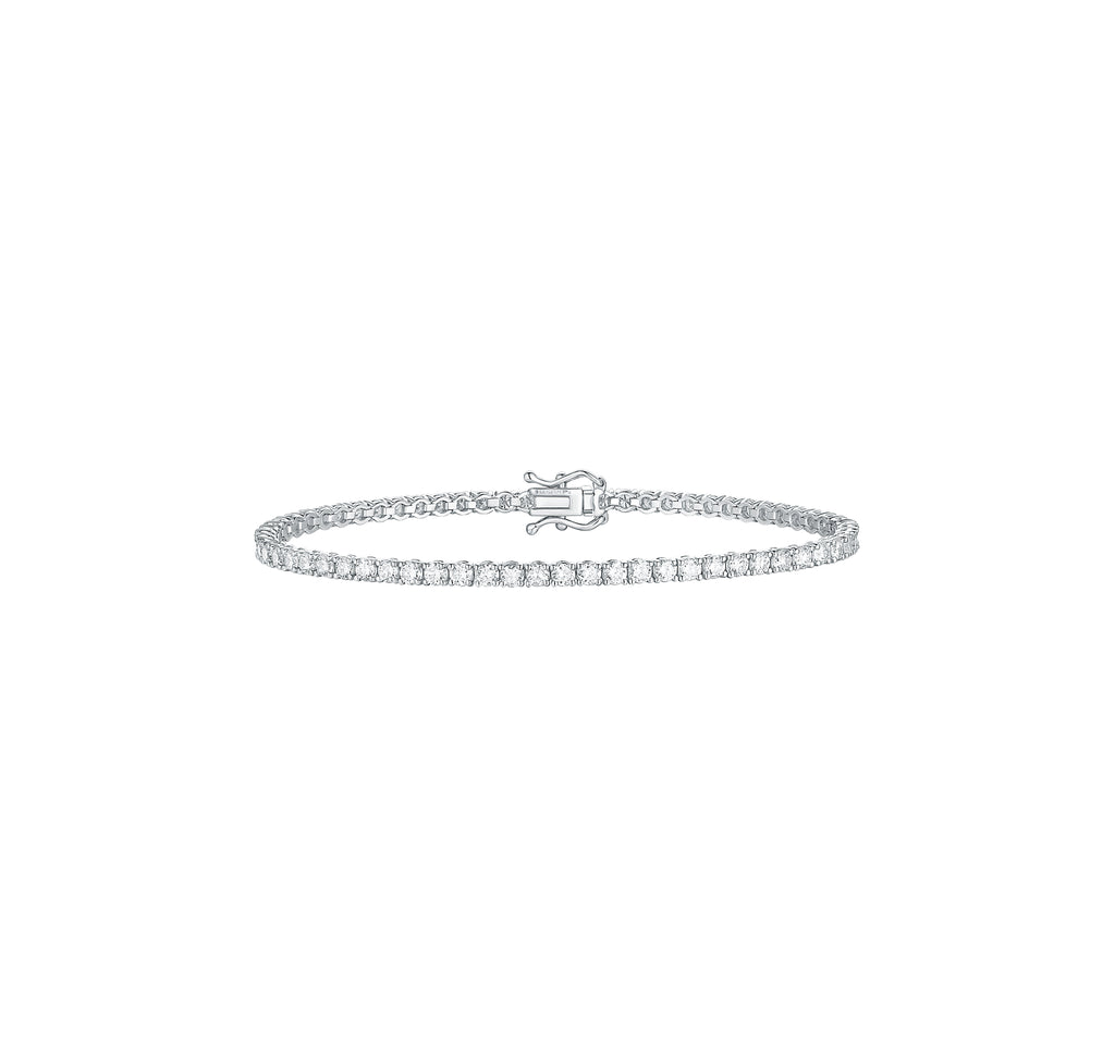 Lab Grown Diamond Tennis Bracelet–Smiling Rocks