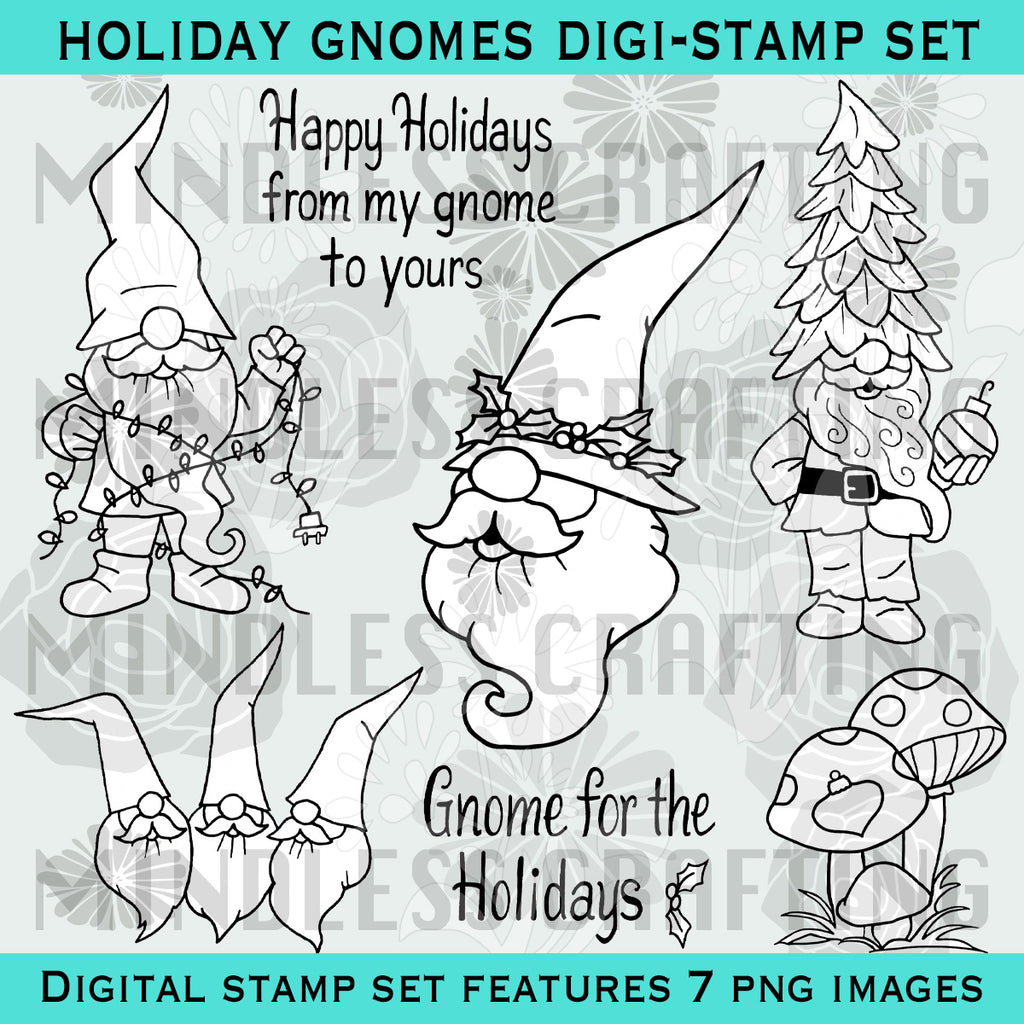 Kitchen Gnomes Stamp Set - My Scrapbooking Blog