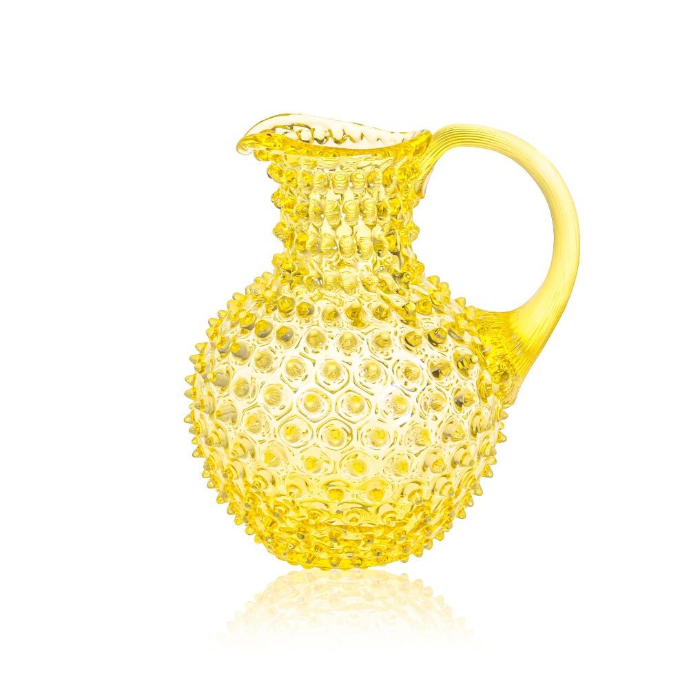 Citrine Hobnail Jug