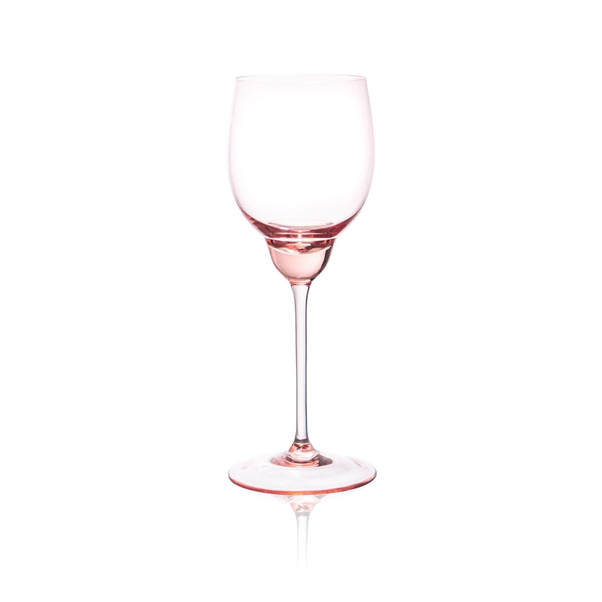 SHADOWS White Wine Glass in Suede Pink (Set of 2)