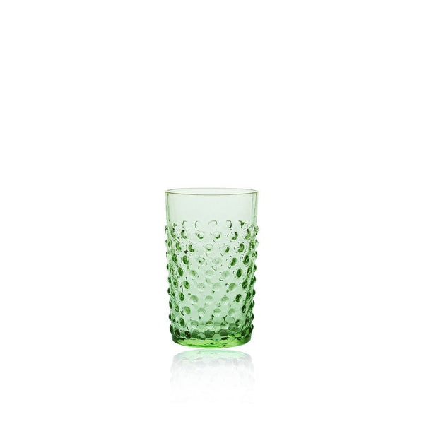 Dark Green Hobnail Tumblers (SET of 2) – Ana Romero Collection