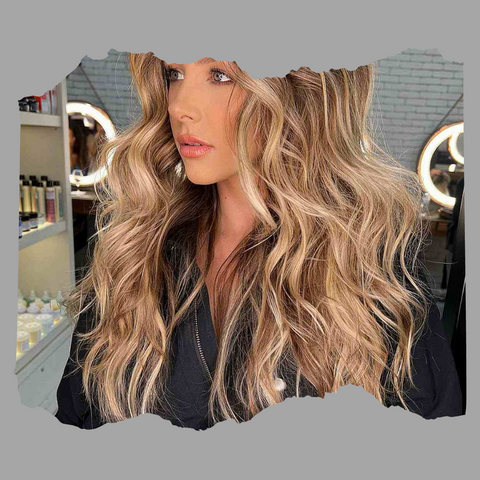 beachy waves hairstyle
