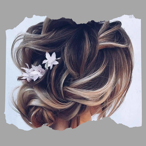 Messy Updo Hairstyle