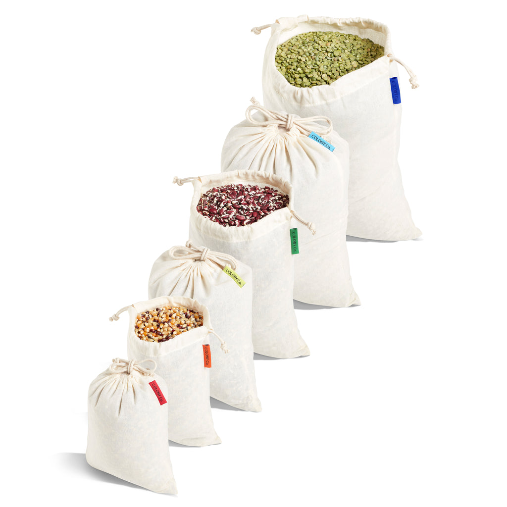 Reusable Bulk Food Bags – Colony Co.