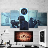 Cs Go Counter Strike Global Offensive 03 5 Piece Canvas Wall Art Ga