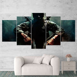 Call Of Duty 5 Piece Canvas Wall Art Gaming Canvas 5pccod016