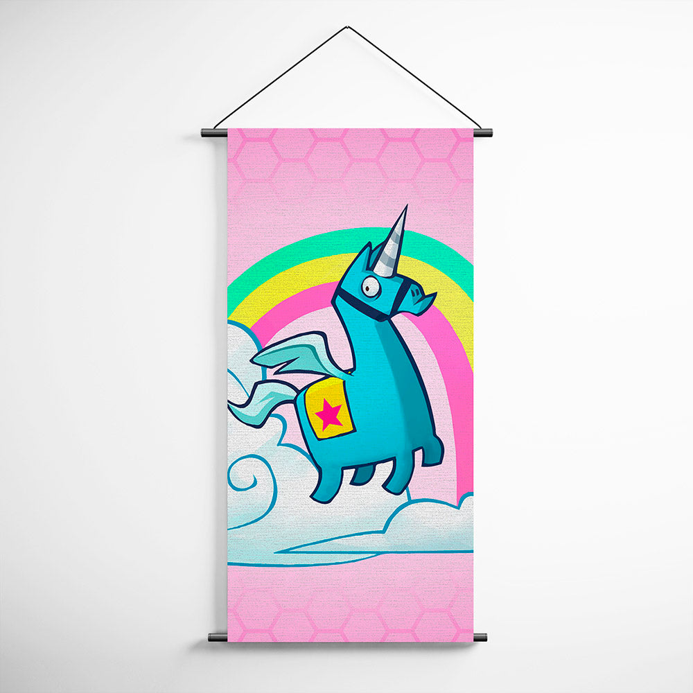 Fortnite 65 Llama Art Decorative Banner Flag For Gamers - 