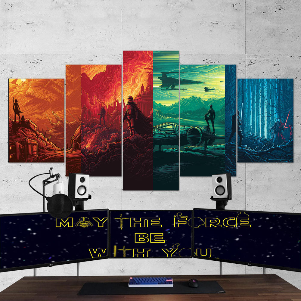 star wars wall art