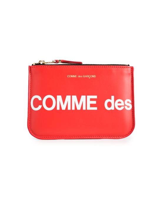 CDG WALLET SA8100HL Huge Logo Red – Cabinet Noir