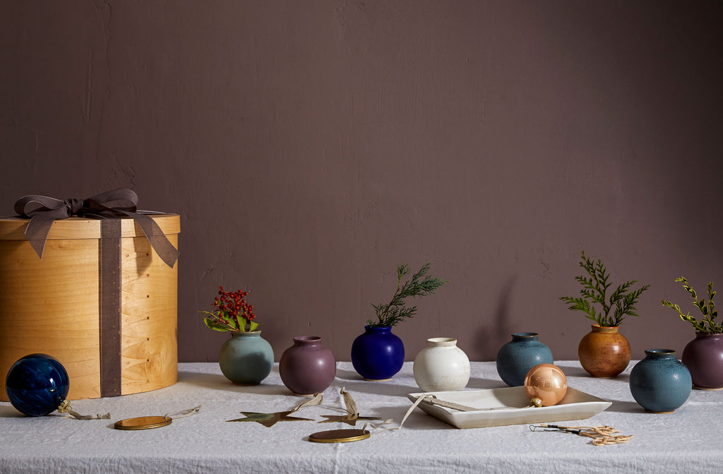 Christiane Perrochon Blue Violet Petite Boule Vase – MARCH