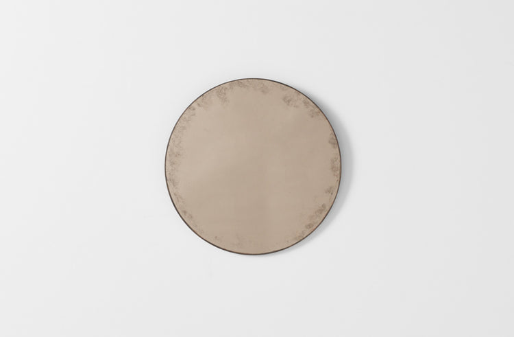 Maureen Fullam 24 Inch Round Bronze Mirror