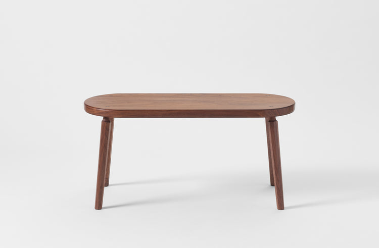 The Long Confidence Cosmos Walnut Bench