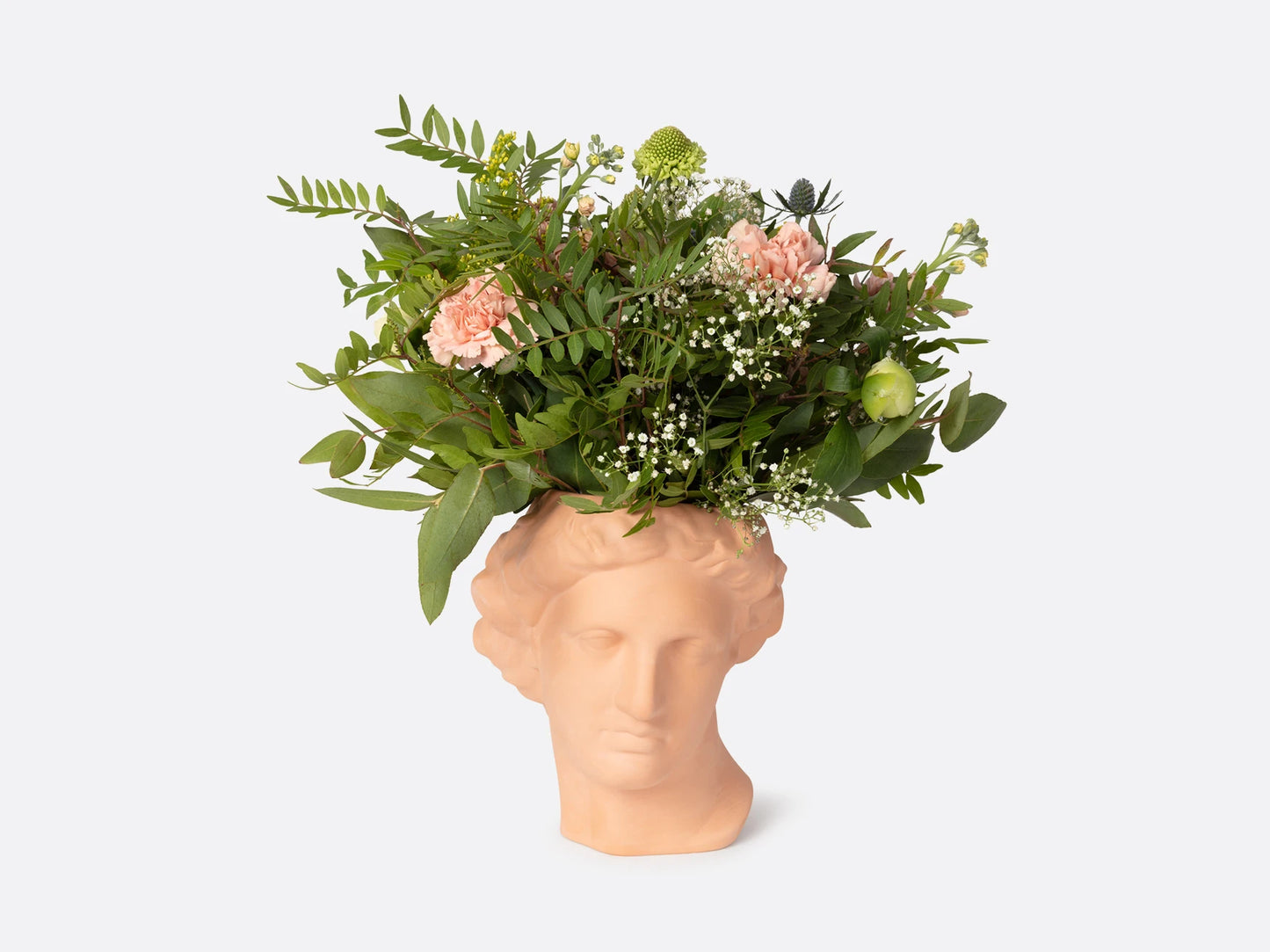 Grand vase avec visage en verre transparent 7x20 cm : Vases et pots de  fleurs AUTRES MARQUES maison - botanic®