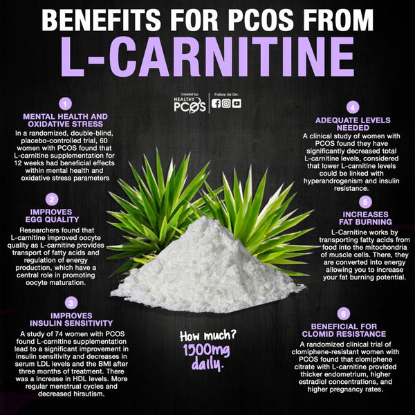 Benefits of l-carnitine for PCOS