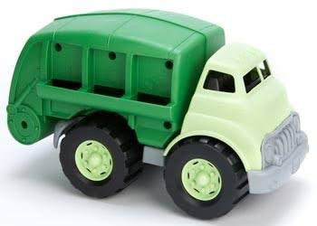 green recycling truck toy