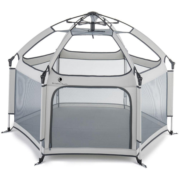 The California Baby Company Pop n' Go Playpen in Cosmic Grey