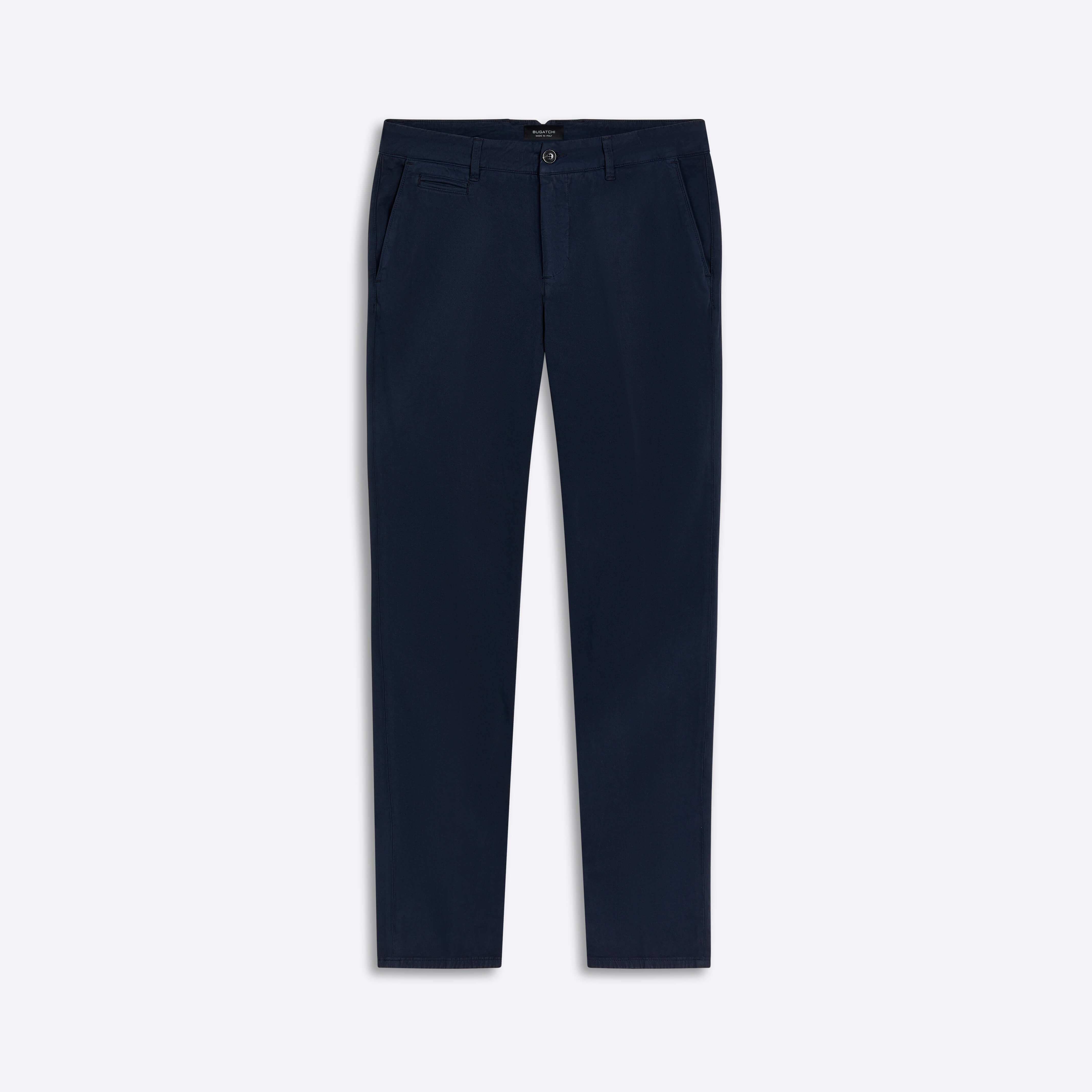 Image of Solid Flat Front Chino Pants