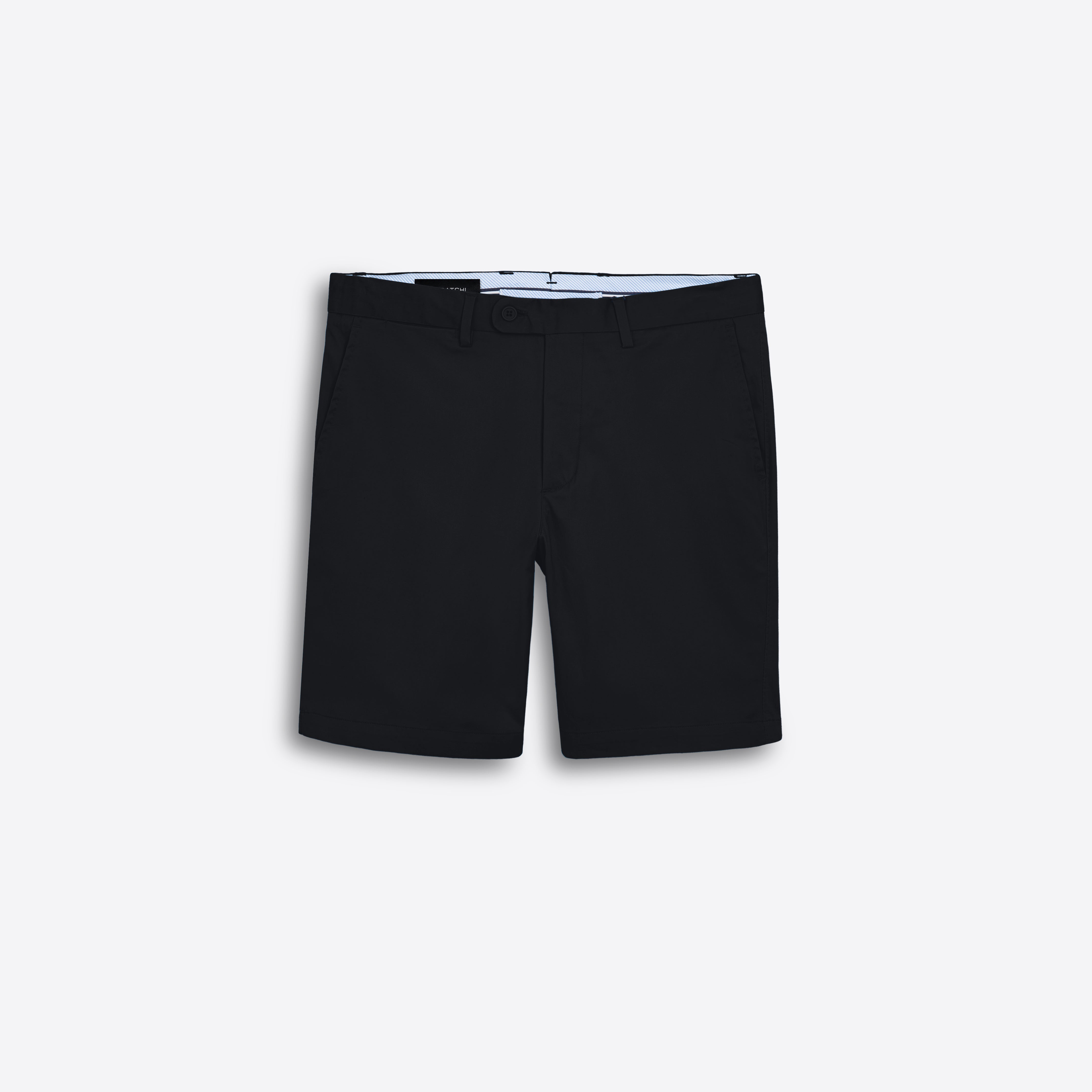 Solid Chino Cotton Shorts