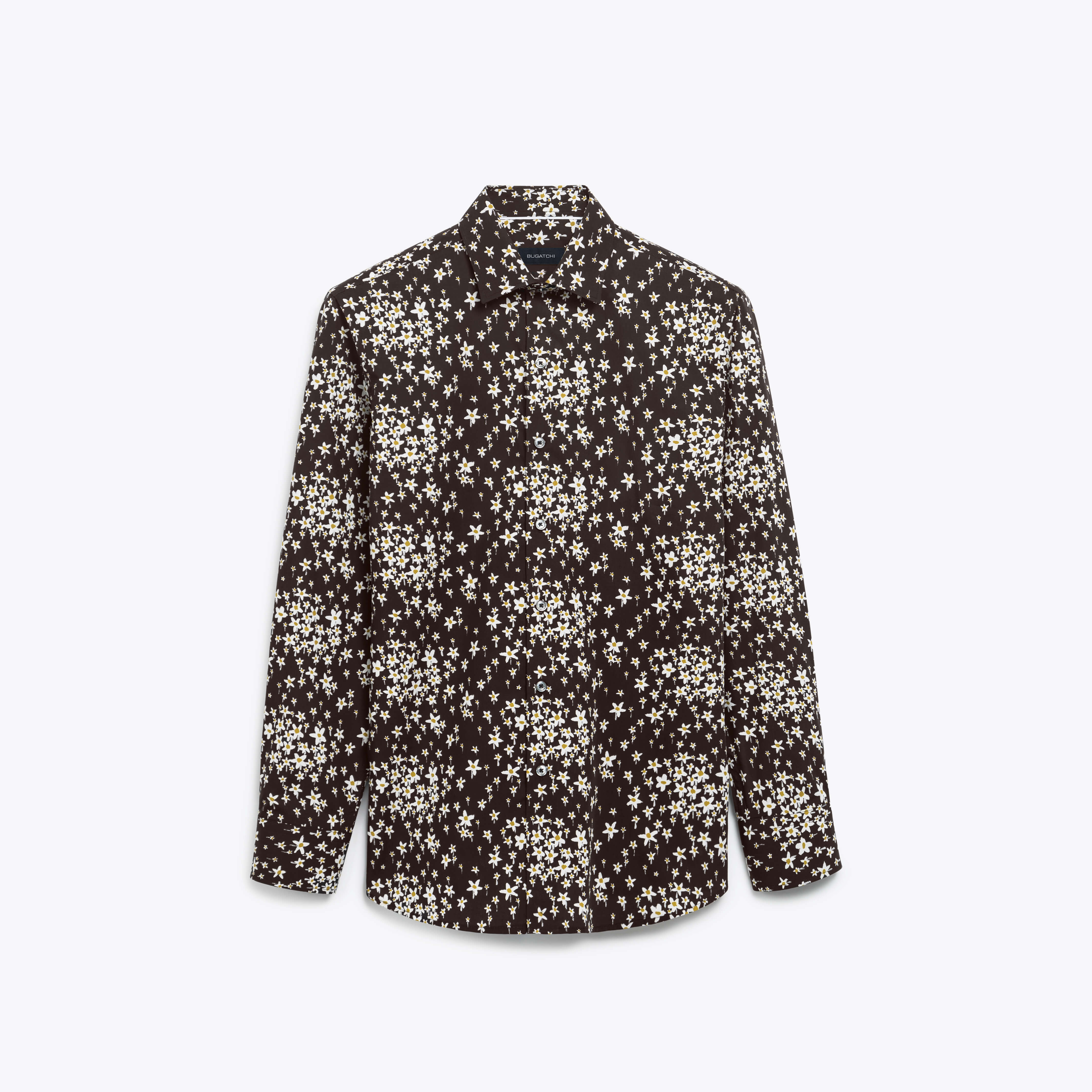 Image of Floral Liberty  Print Cotton Shirt