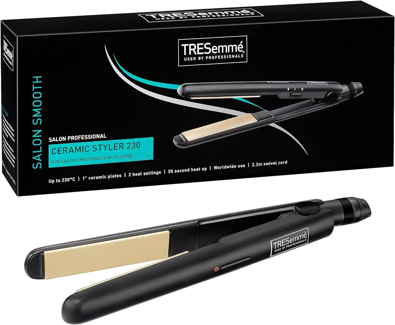 Tresemme Ceramic Styler | Slim Ceramic Plates | 230*