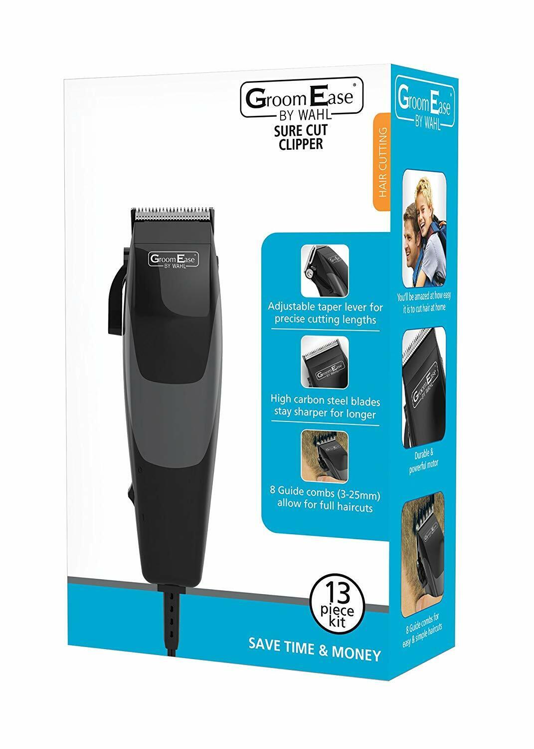 Wahl Clipper l Mains l with Adjust. Taper, 8 Combs