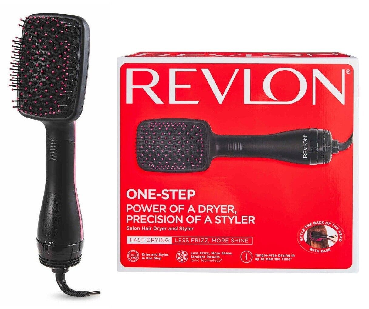 Revlon Paddle Dryer | Pro Collection | 2in1 | iOnic