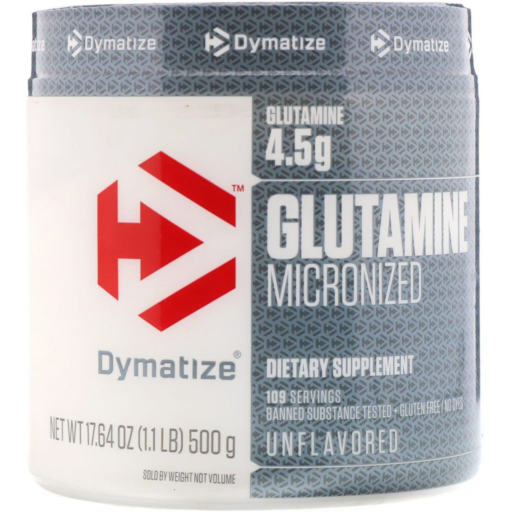 Dymatize Nutrition, Glutamine Micronized, 17.64 oz (500 g)