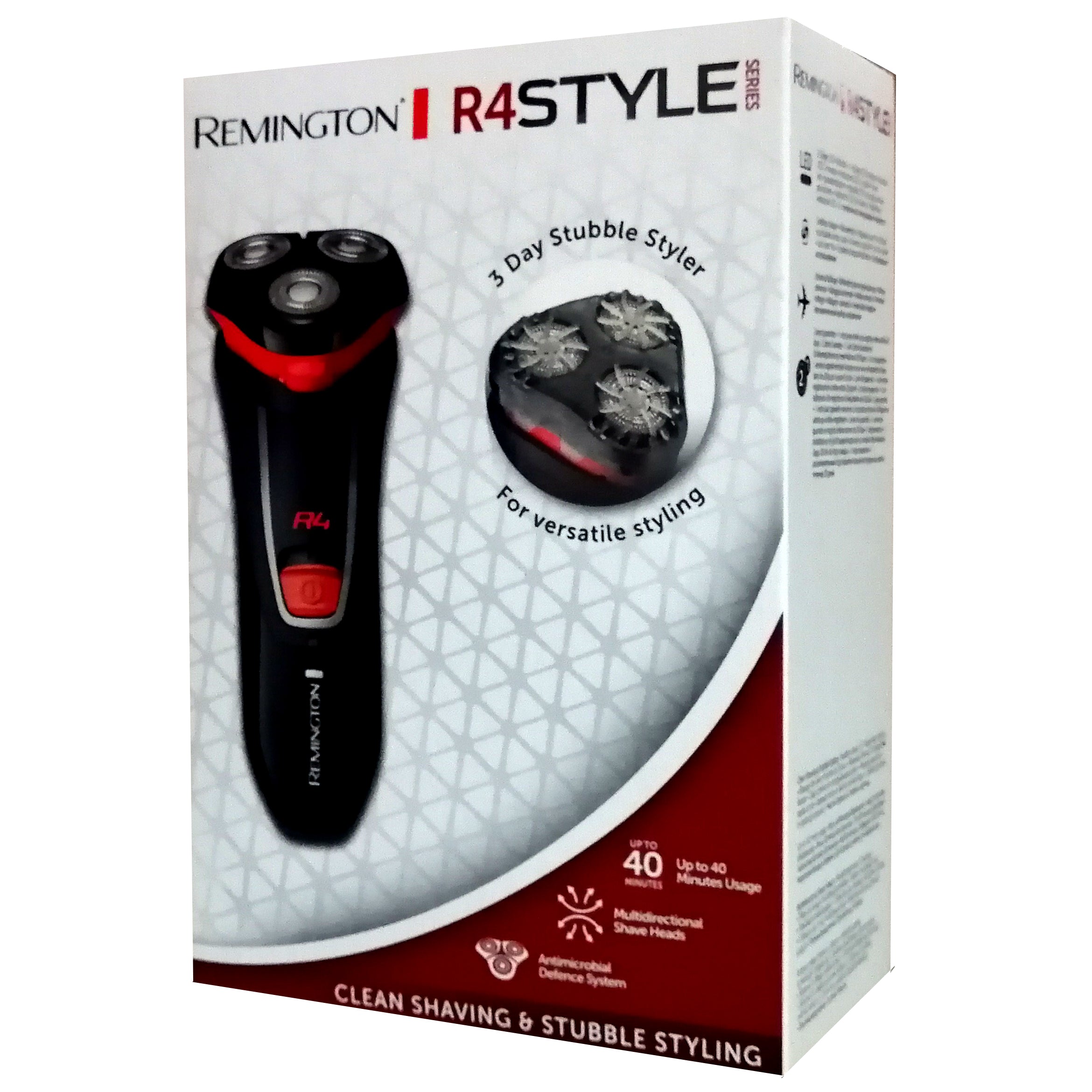 Remington 3 Head Shaver | 40 Min | Multi Directional