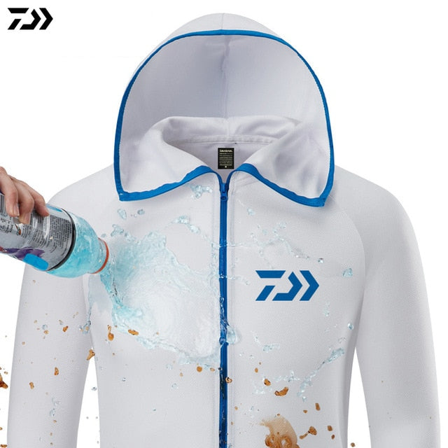 Fishing Shirt Breathable Fishing Clothing Men Waterproof Fishing Shirts Long Sleeve Fishing Jacket Quick Drying Fishing Clothes