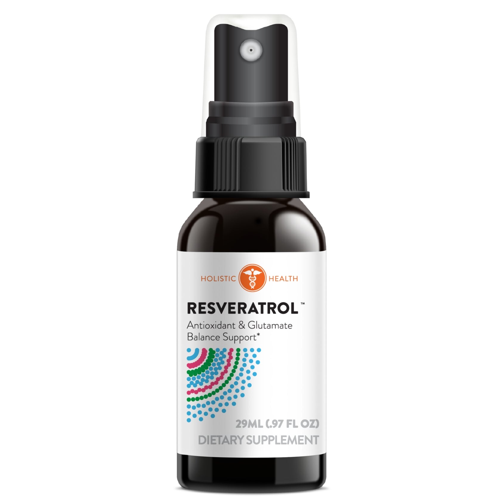 Holistic Health Resveratrol? Antioxidant & Glutamate Balance Spray 29ML (.97 FL oz)