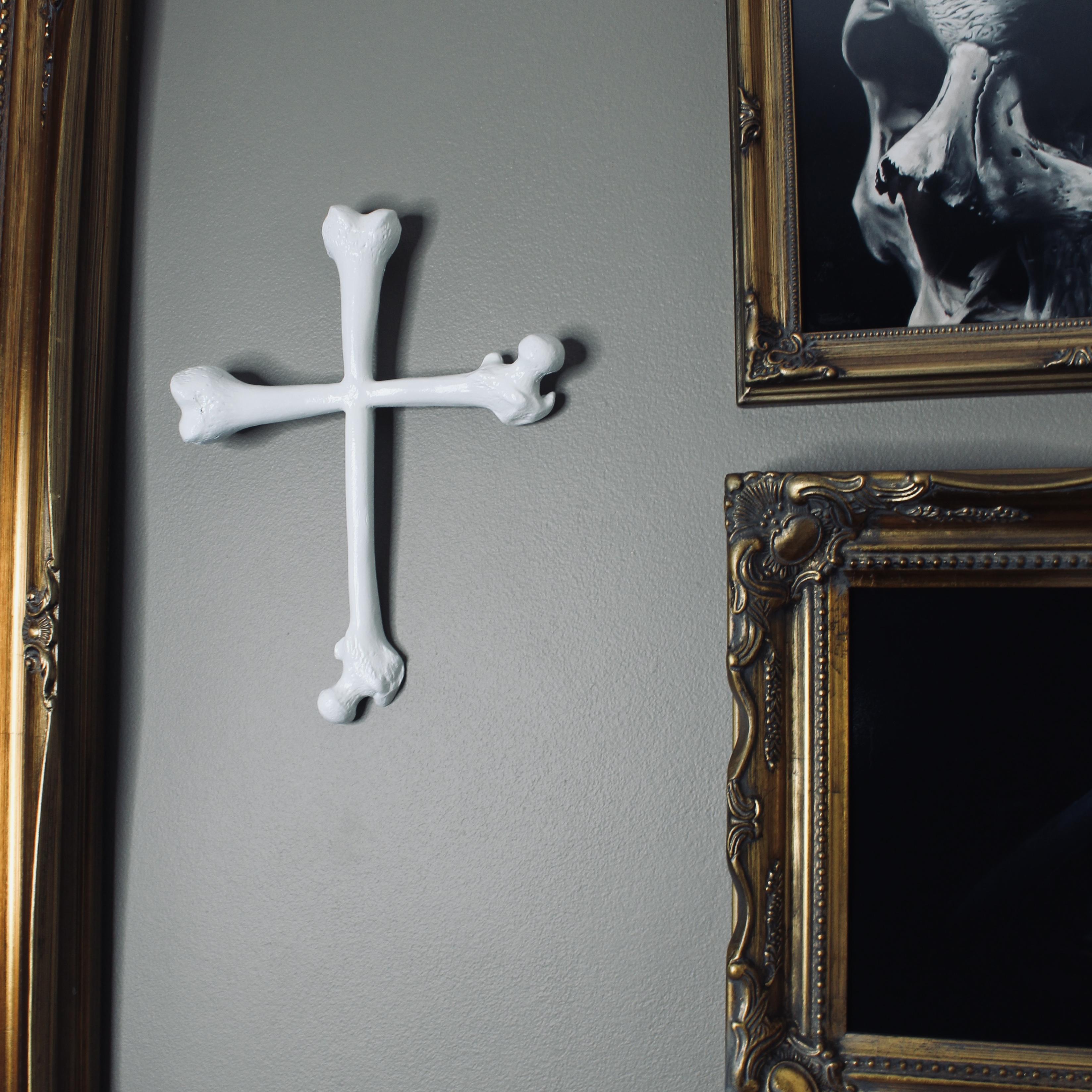 Buy Upside Down Cross Wall Hanging, Pastel Goth Decor Oddities
