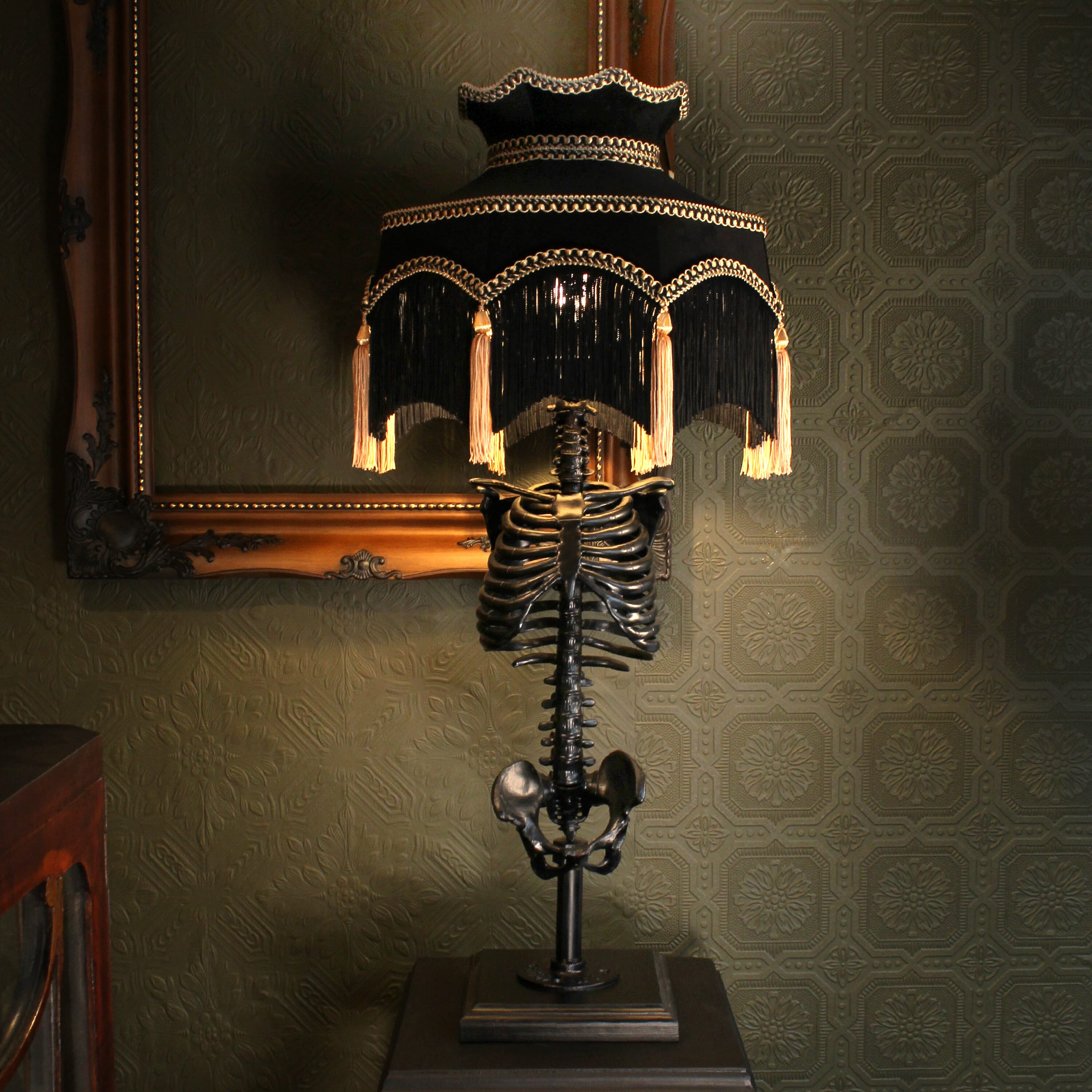 Baroque Skeleton Lamp - Nancy Edition by The Blackened Teeth – The