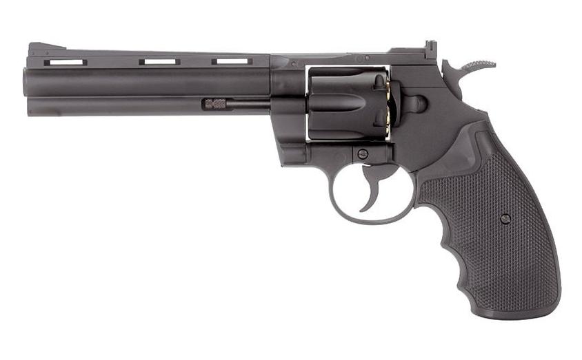 KWC Colt Python .357 Magnum Revolver 6 inch – 007 Airsoft Ltd.
