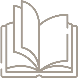 Icon of an open book with two pages visible.