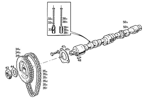 MGB Engine Internal Cam Shaft