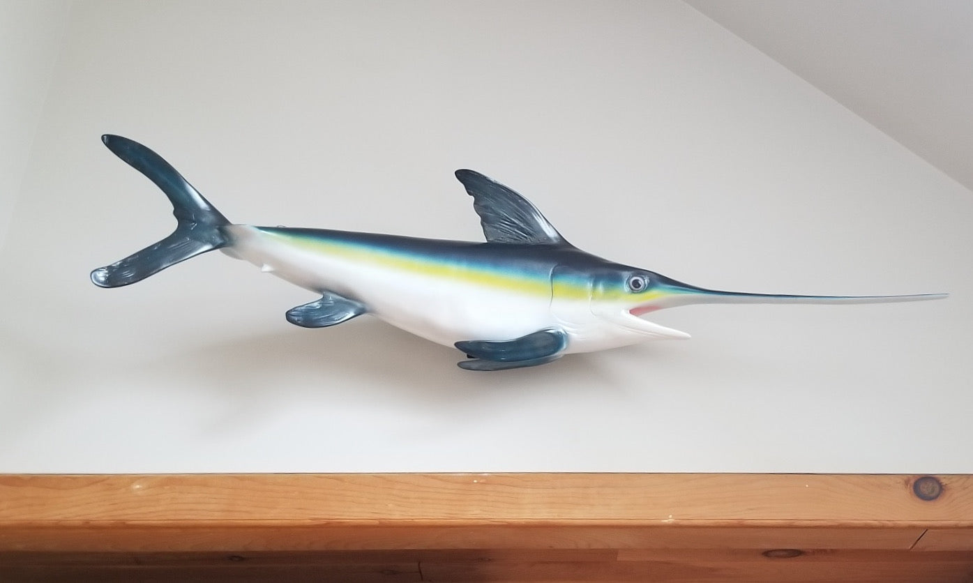 swordfish trophy wall hanging for sale
