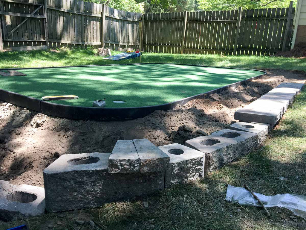 diy putting green cheap