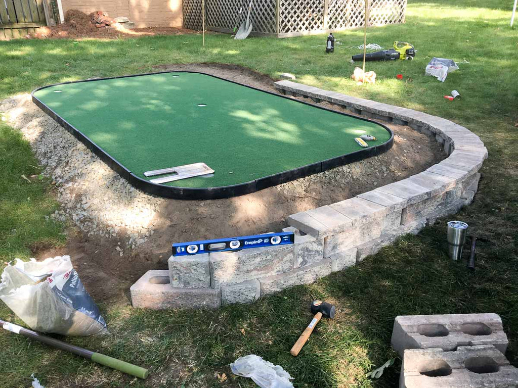cost of diy putting green