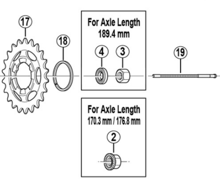 shimano nexus parts