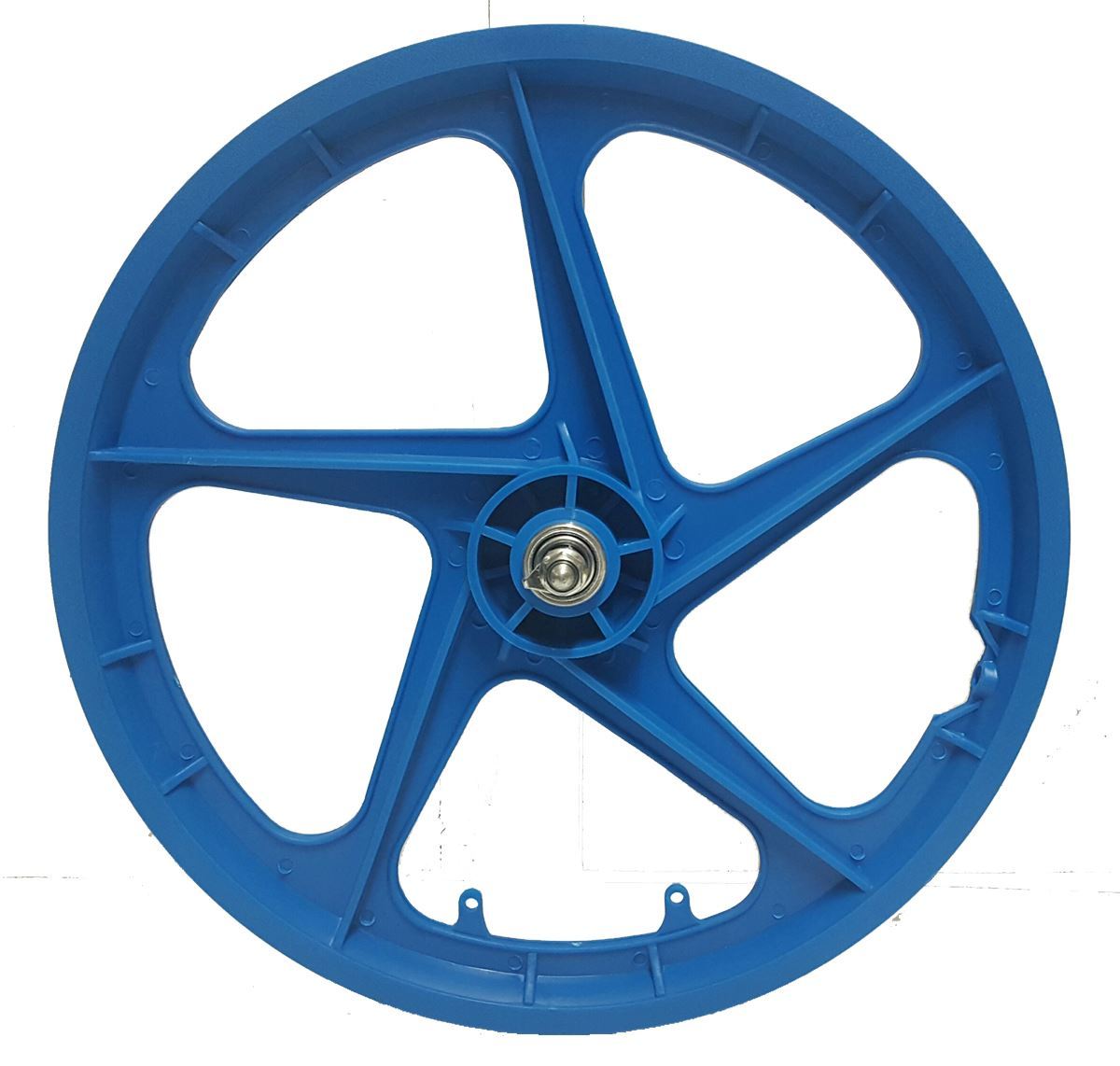 blue bmx wheels