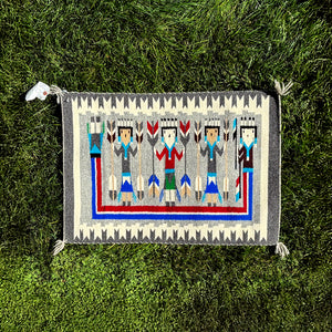 Colorful Yei Rug - Museum of New Mexico Foundation Shops