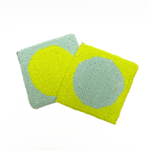 Opal Rugs Foam + Neon Coaster Set - Museum of New Mexico Foundation Shops