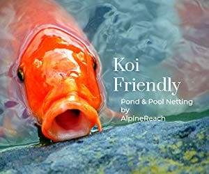 AlpineReach 14 x 14 Feet Koi Pond Netting Kit