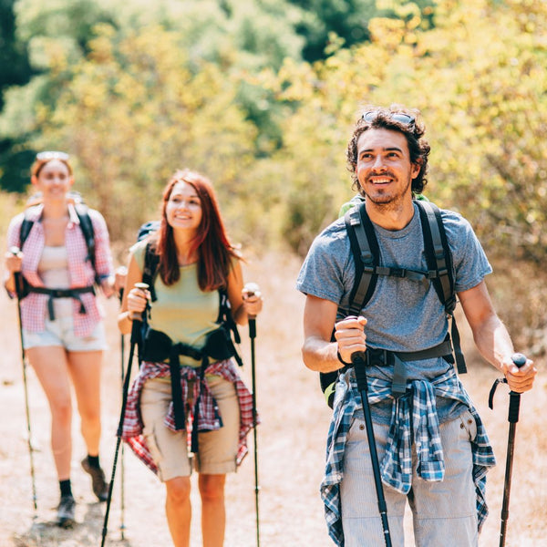 Hiking with friends