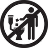 do not flush product