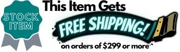 In-Stock Item | Free Shipping Eligible