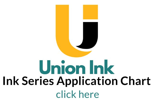 Union Ink Application Chart